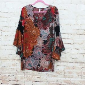4 for $25💟 Sage brand paisley tunic/ dress